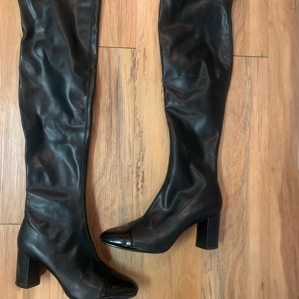 Zara knee high boots